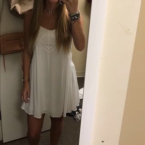 Lulus white spaghetti strap dress